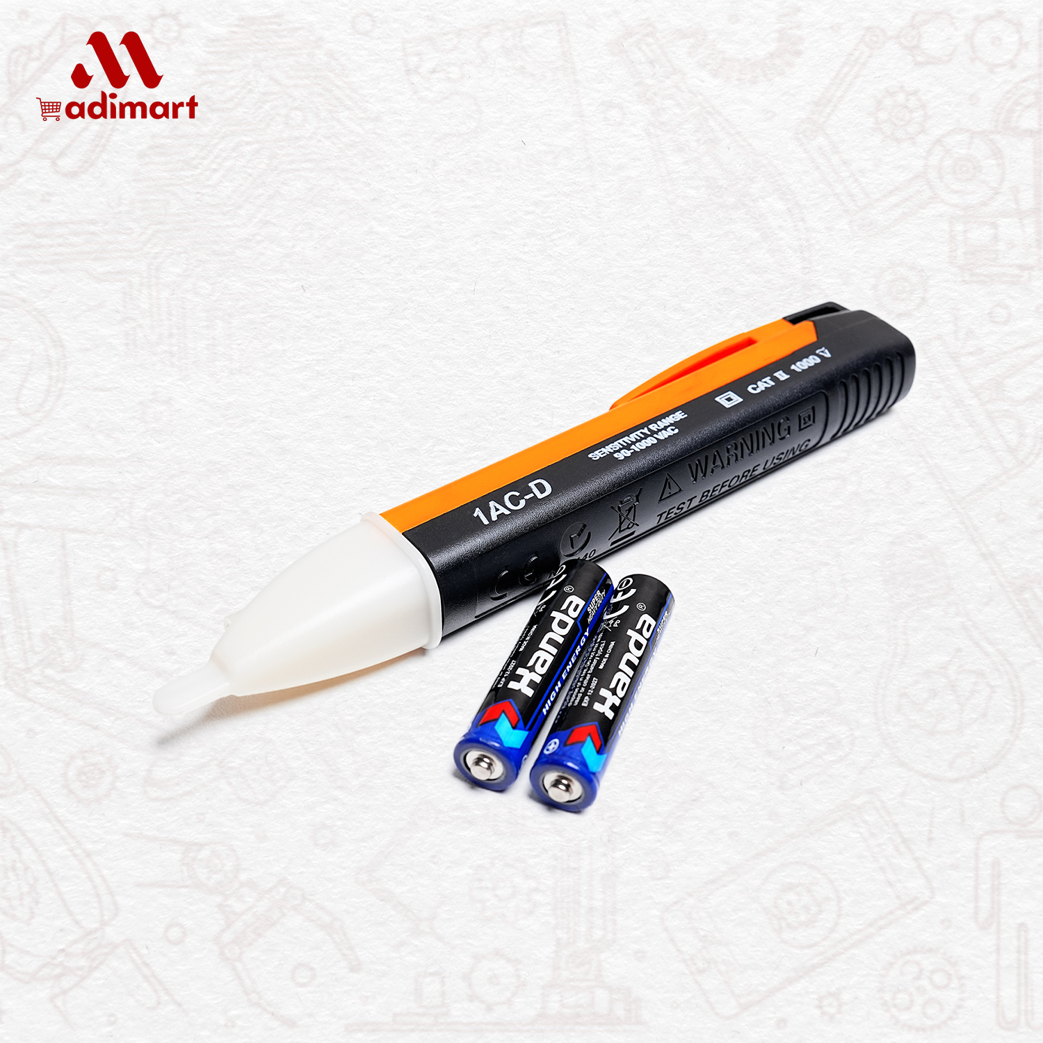 Non-Contact Voltage Tester Pen (AC Voltage Detector)