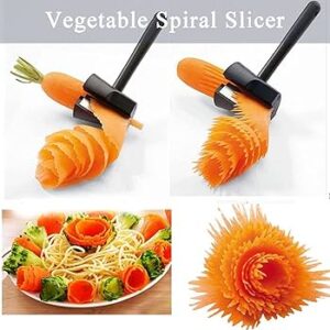 Spiral Funnel Flower Roller